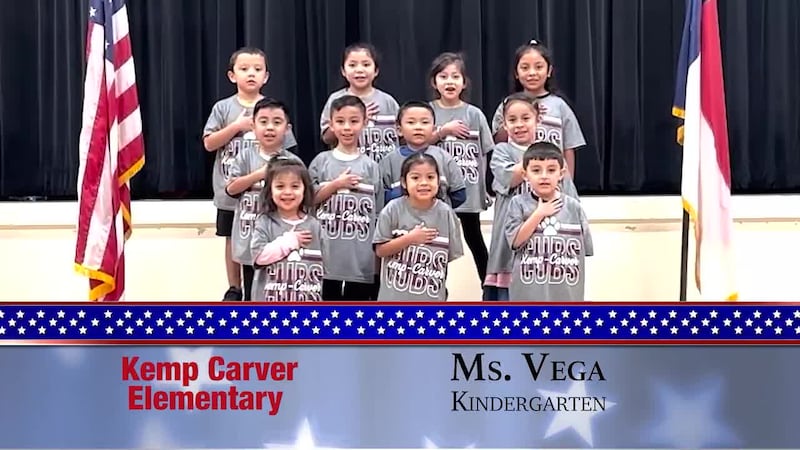 Daily Pledge – Kemp Carver – Ms. Vega
