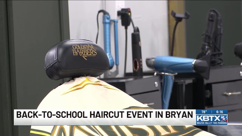 GoldStar Barber Studio's 9th annual back-to-school event offers free haircuts, school supplies...