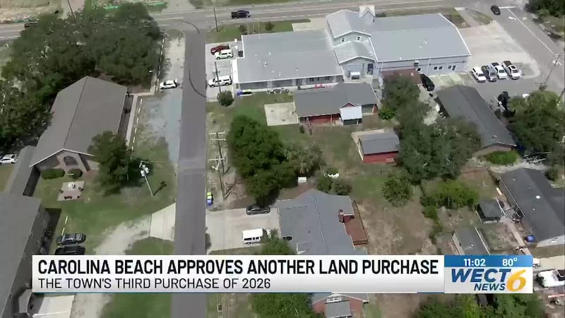Carolina Beach Town Council voted Aug. 4 to spend $475,000 on property near the town’s fire...