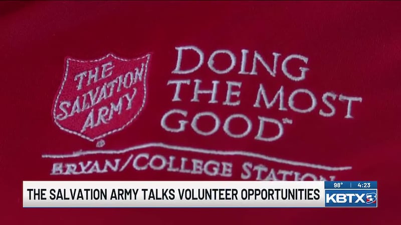 The Salvation Army is looking for volunteers for their food pantry and holiday programs.