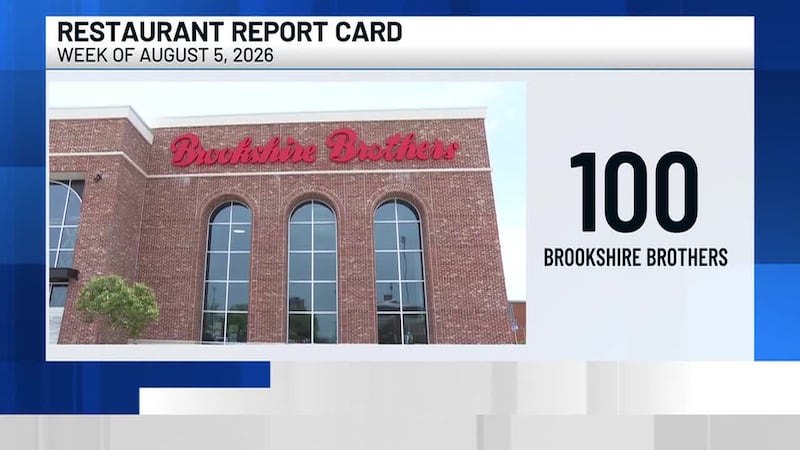 Find out which restaurants made the grade in this week’s Restaurant Report Card.