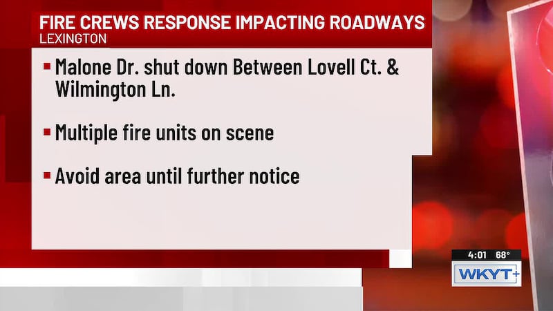 3 displaced after house fire in Lexington