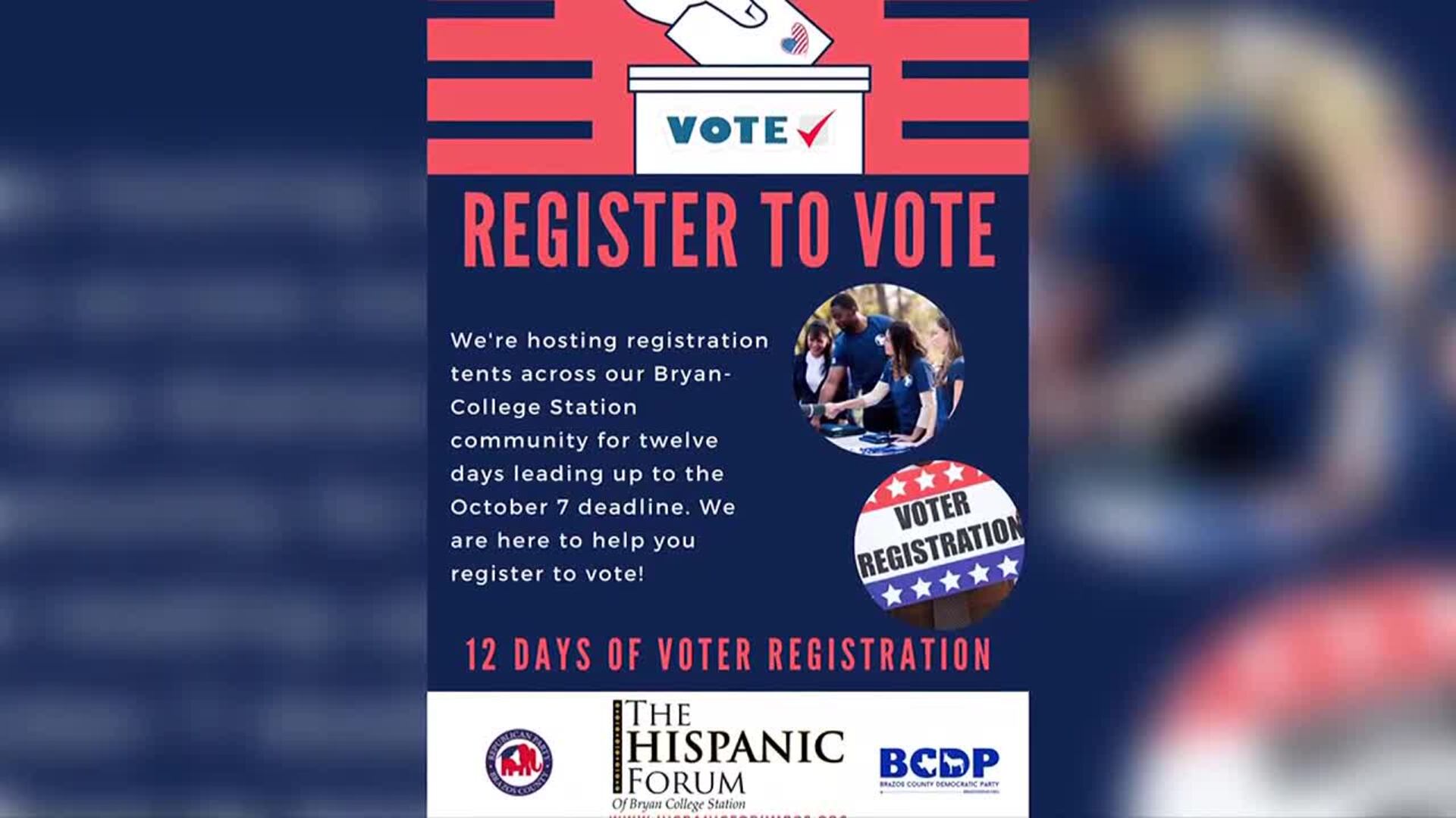 The 12 Days of Voter Registration