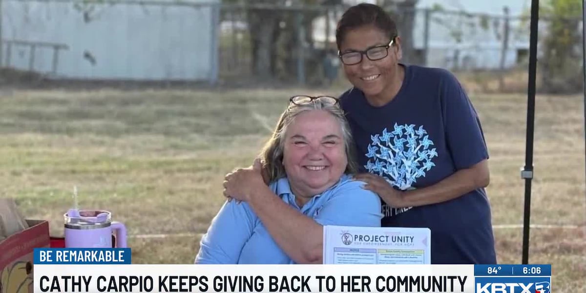 Bryan woman honored for compassion and dedication at Project Unity